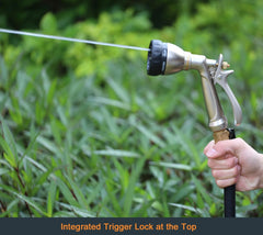 ESOW rear trigger detail highlighting ergonomic grip and triangle lock for labor saving
