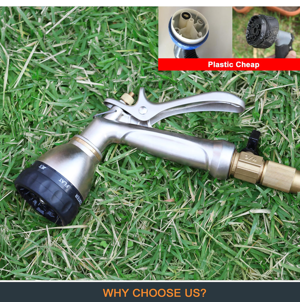 ESOW nozzle held in hand to show size and comfortable grip for extended use