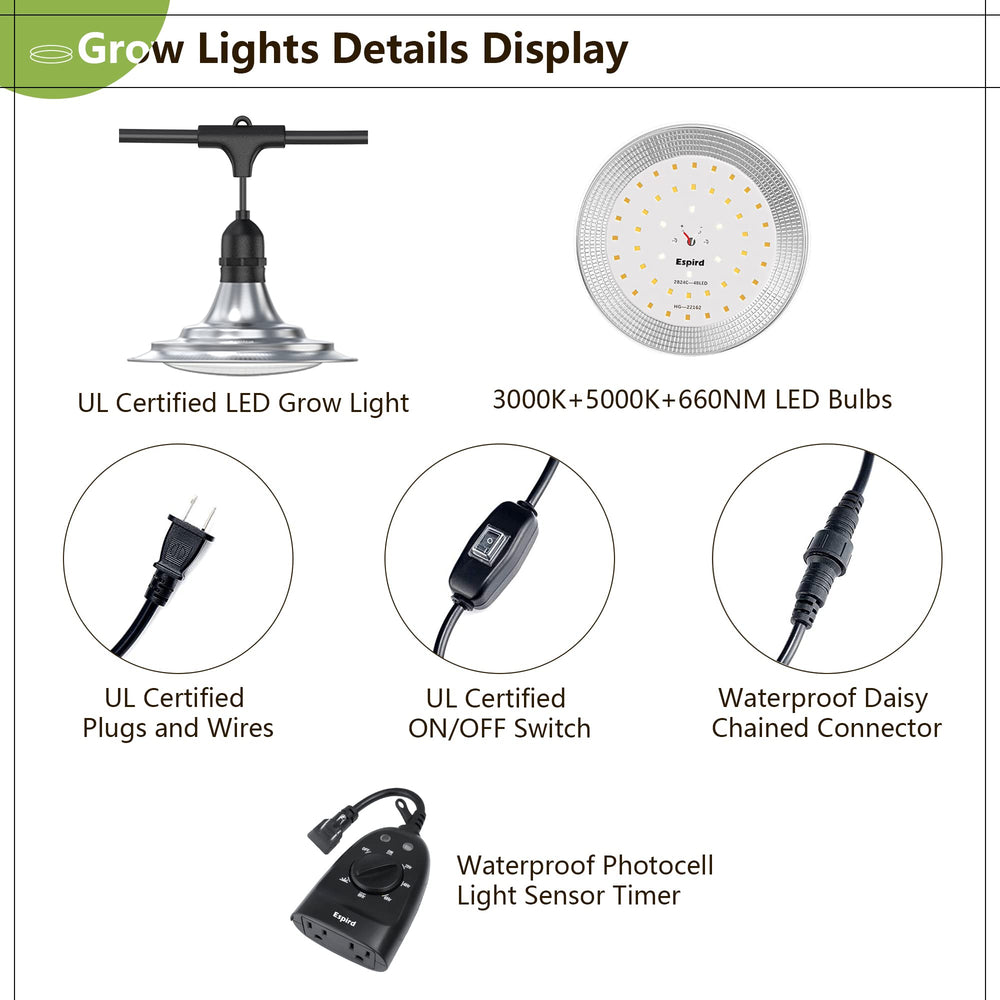 Espird end‑to‑end connector enabling longer continuous light runs