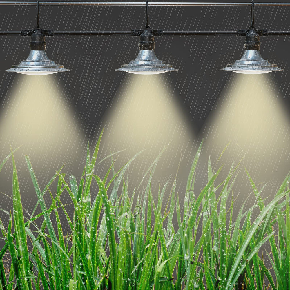 Espird reflective lamp holder angle concentrating light onto plants