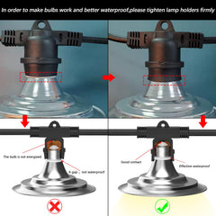 Espird waterproof connector detail demonstrating weather resistance