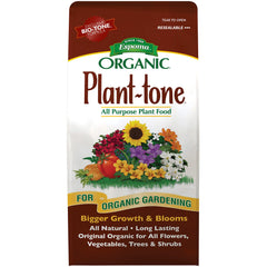 Espoma Plant-Tone granules close-up showing texture and slow-release benefit