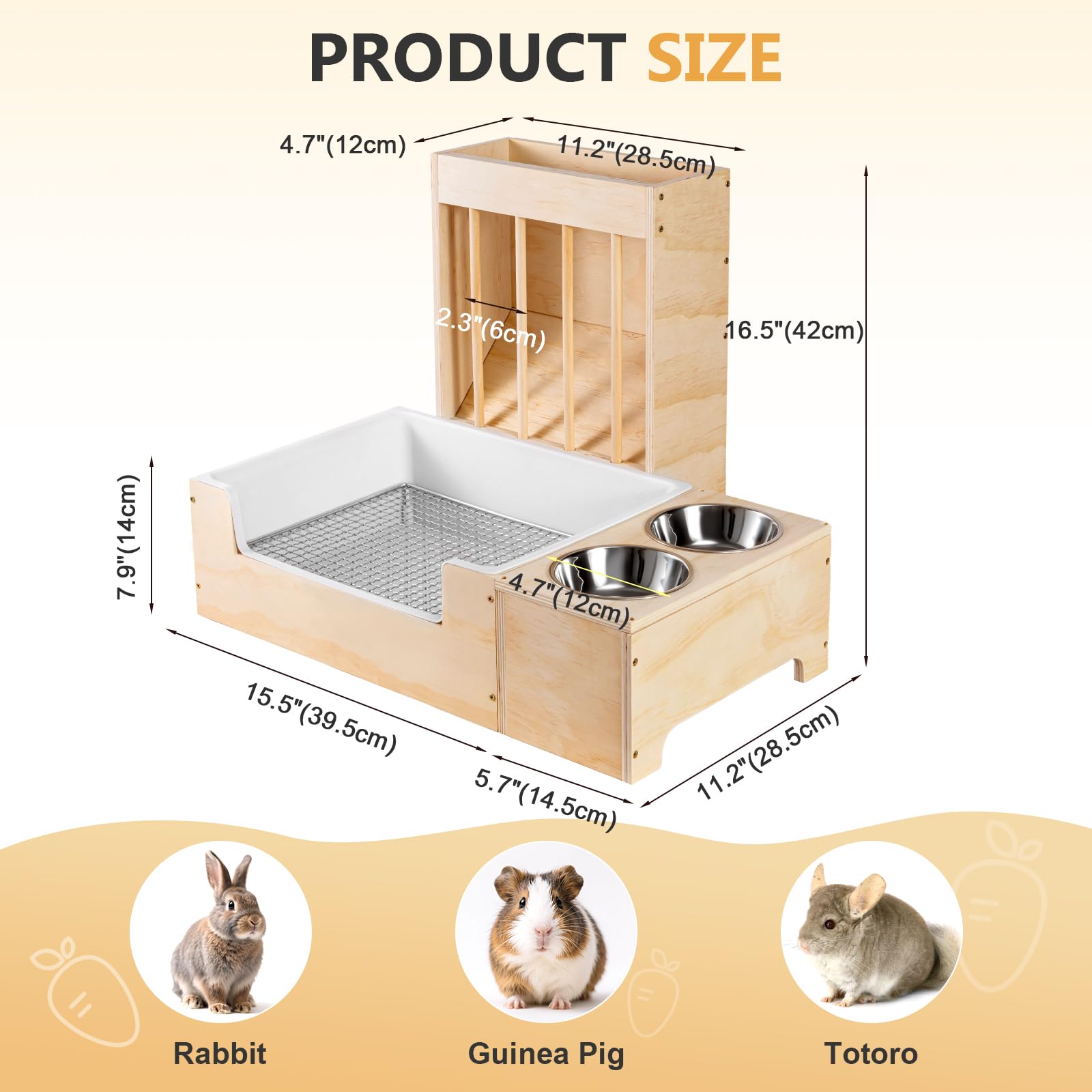 Essenhome top opening of hay feeder for quick refills and reduced mess