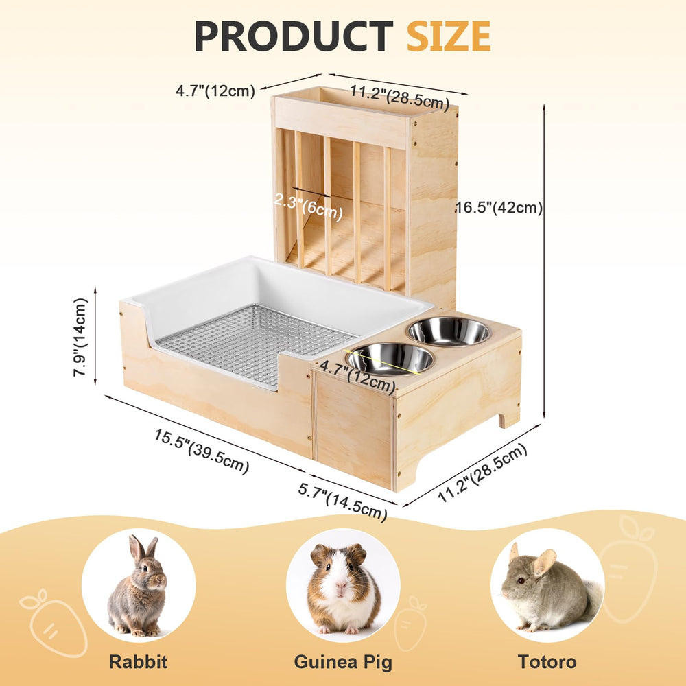 Essenhome top opening of hay feeder for quick refills and reduced mess