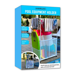 Essentially Yours close-up of elevated towel bars promoting faster drying