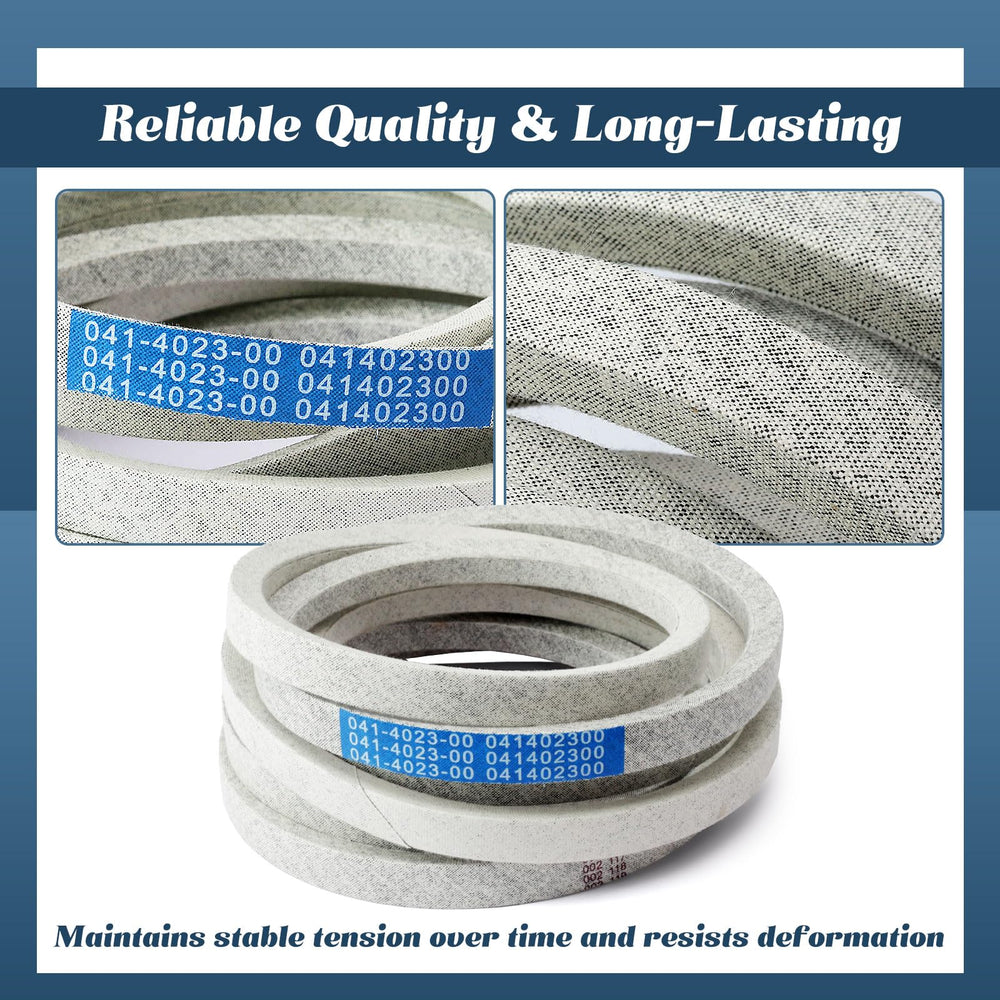 Esttlamer belt next to measuring scale showing correct size and fitment confidence