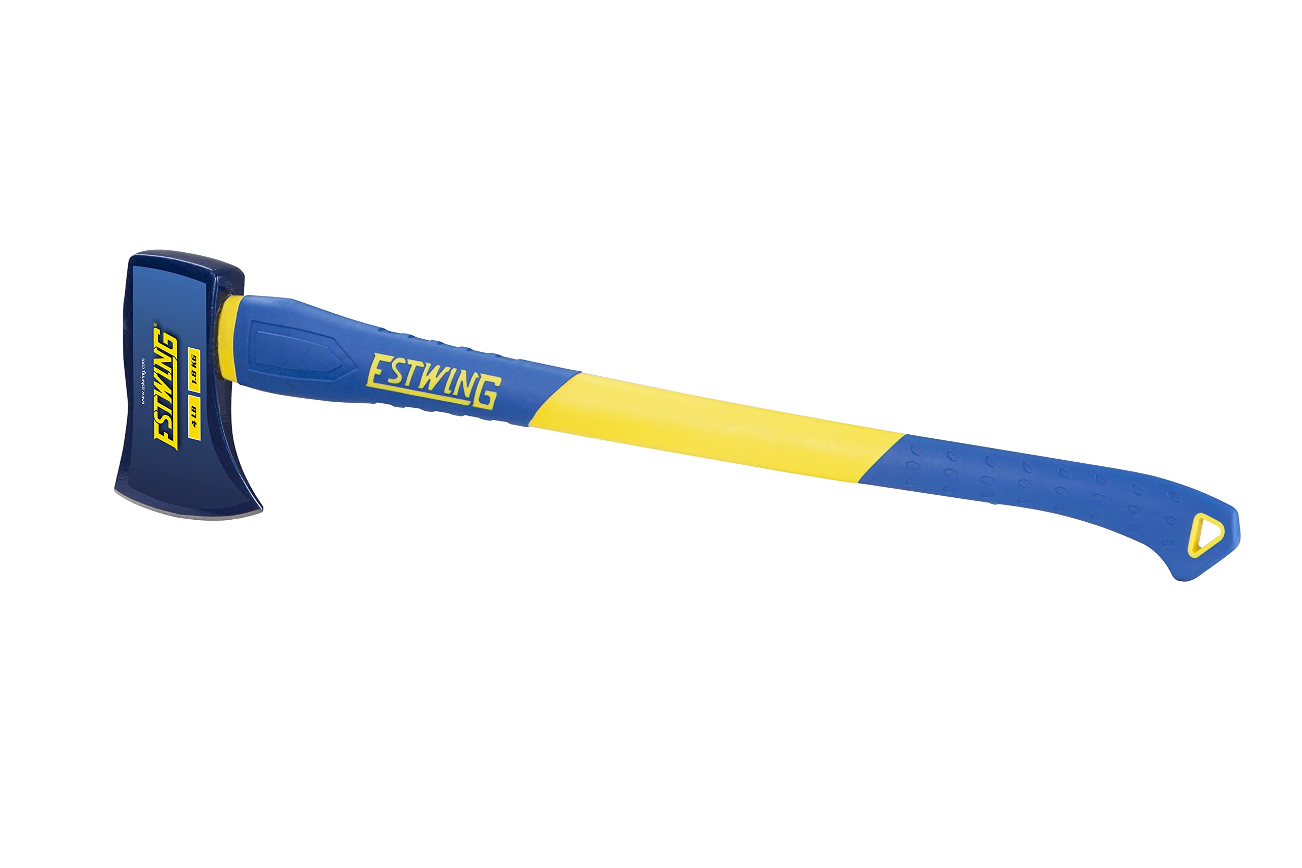 Estwing axe front full view showing balanced design and durable construction