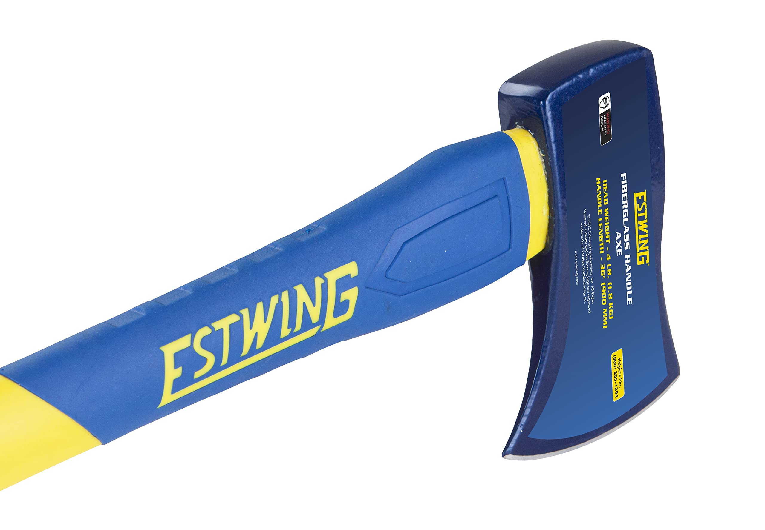 Estwing lanyard hole on handle for secure hanging and easy storage