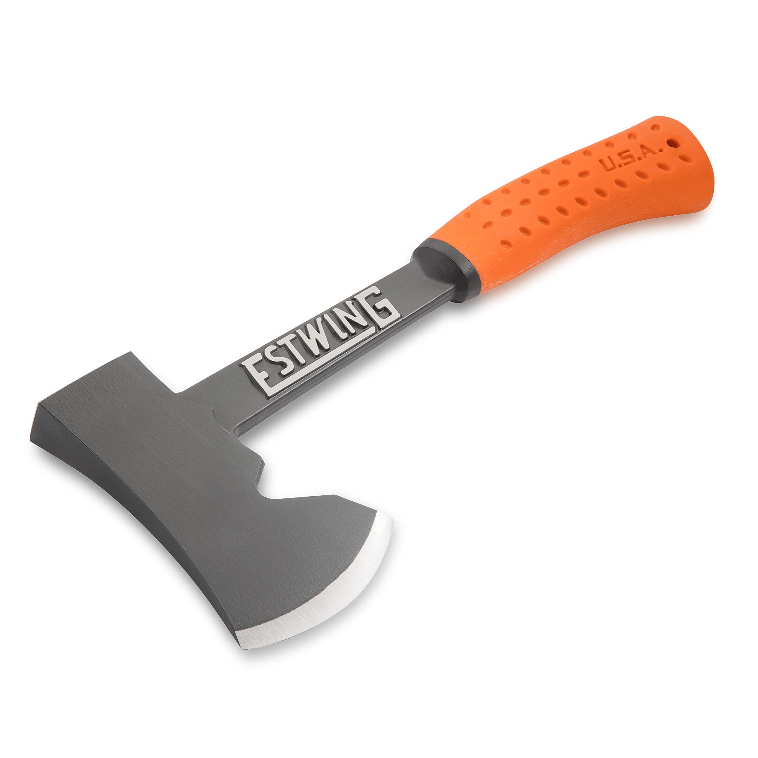 Estwing close-up of Shock Reduction grip showing comfort and vibration reduction