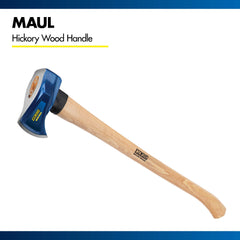 Estwing hickory handle grain detail showing comfortable grip cushioning