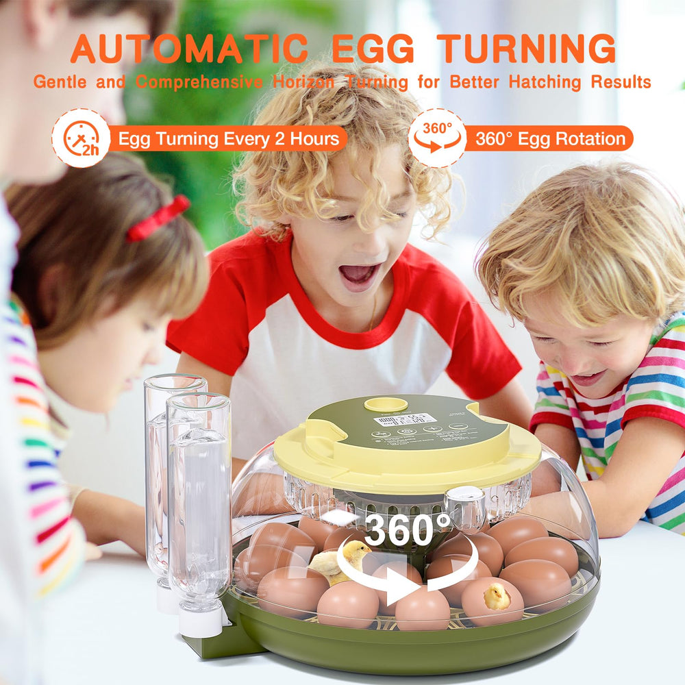 Etegow egg candler in action enabling noninvasive embryo inspection