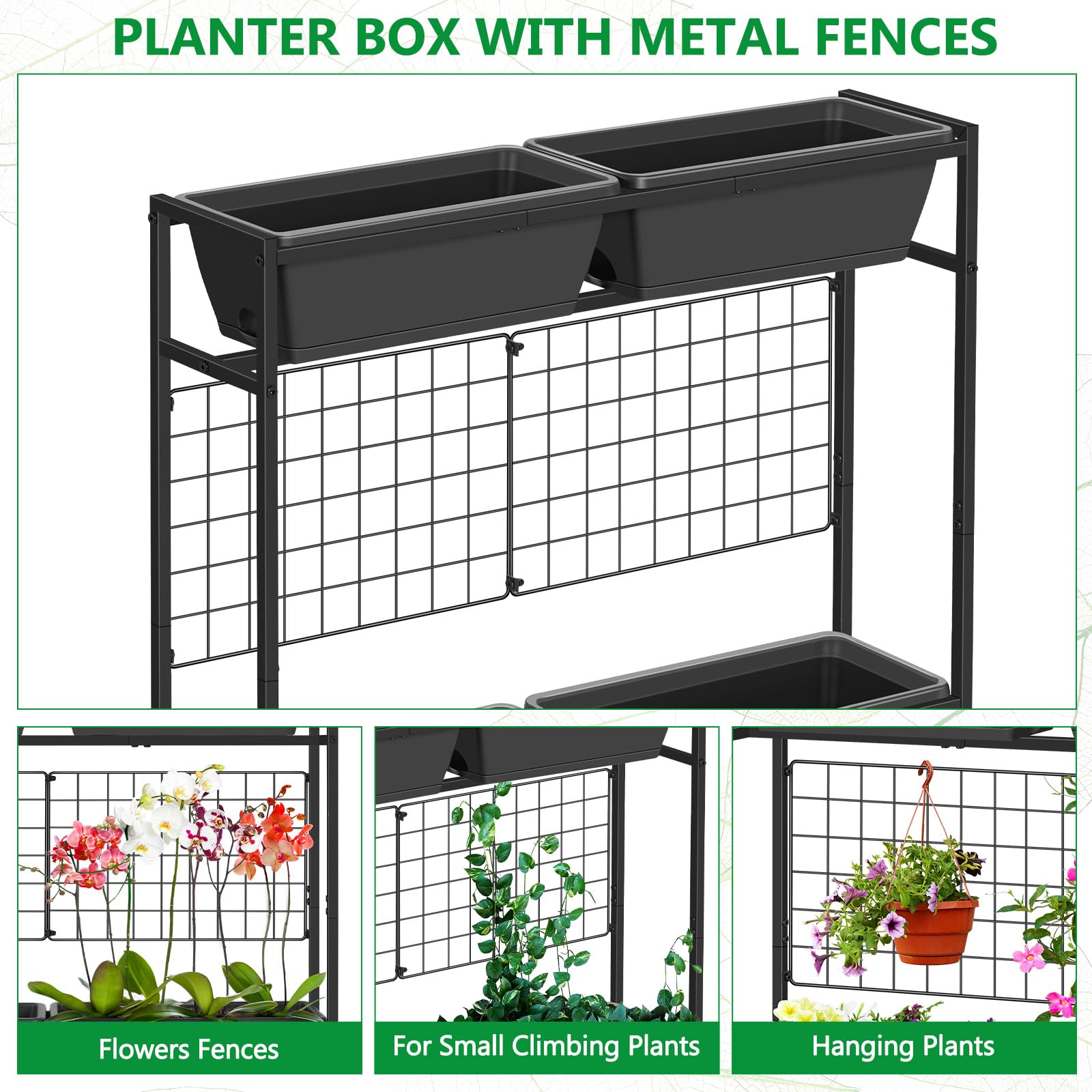 ETELI lifestyle patio scene with planter enhancing small outdoor living space