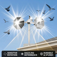 etermeish close-up mirrored blades detail highlighting wide light refraction