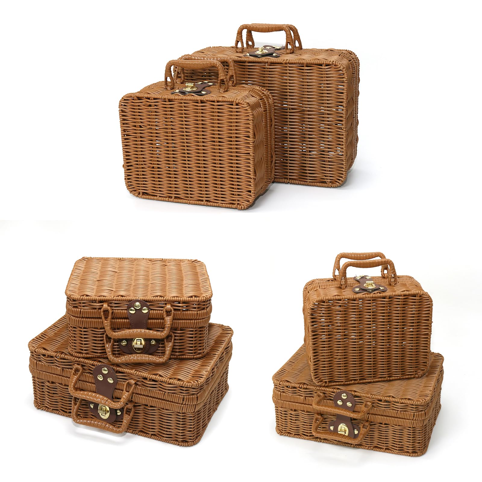Etnorsu basket used as card holder at event showing attractive decorative function