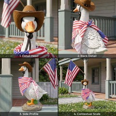 Euiroet side profile highlighting goose silhouette and sturdy balance