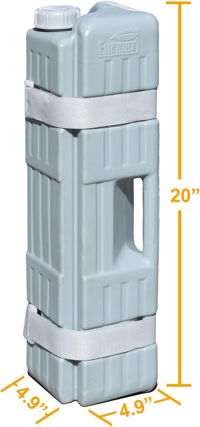 Eurmax bottle handle detail to show easy carry and quick placement benefit