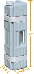 Eurmax bottle handle detail to show easy carry and quick placement benefit