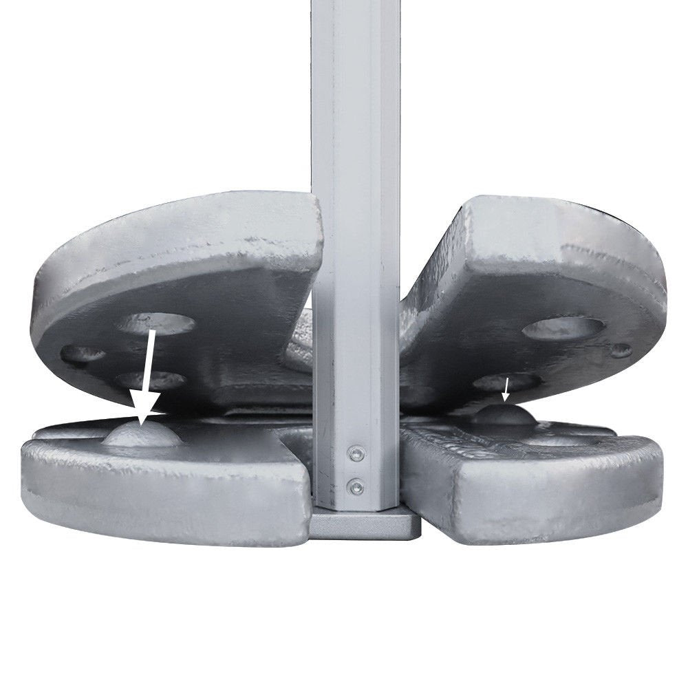 Eurmax rust-resistant finish detail protecting against outdoor corrosion