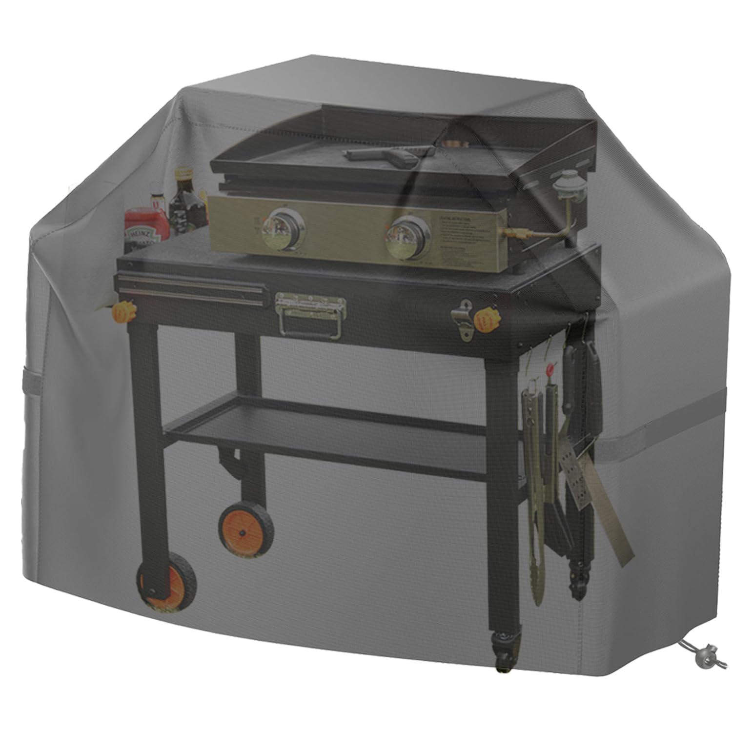 EUTRKei folded compact profile demonstrating portability and quick storage benefit