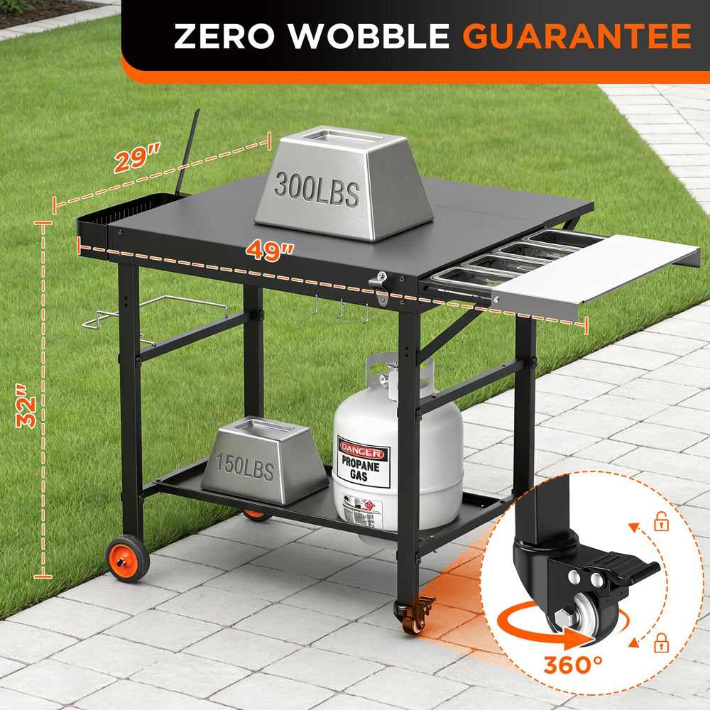 EUTRKei tool hooks and condiment caddies keeping workspace organized
