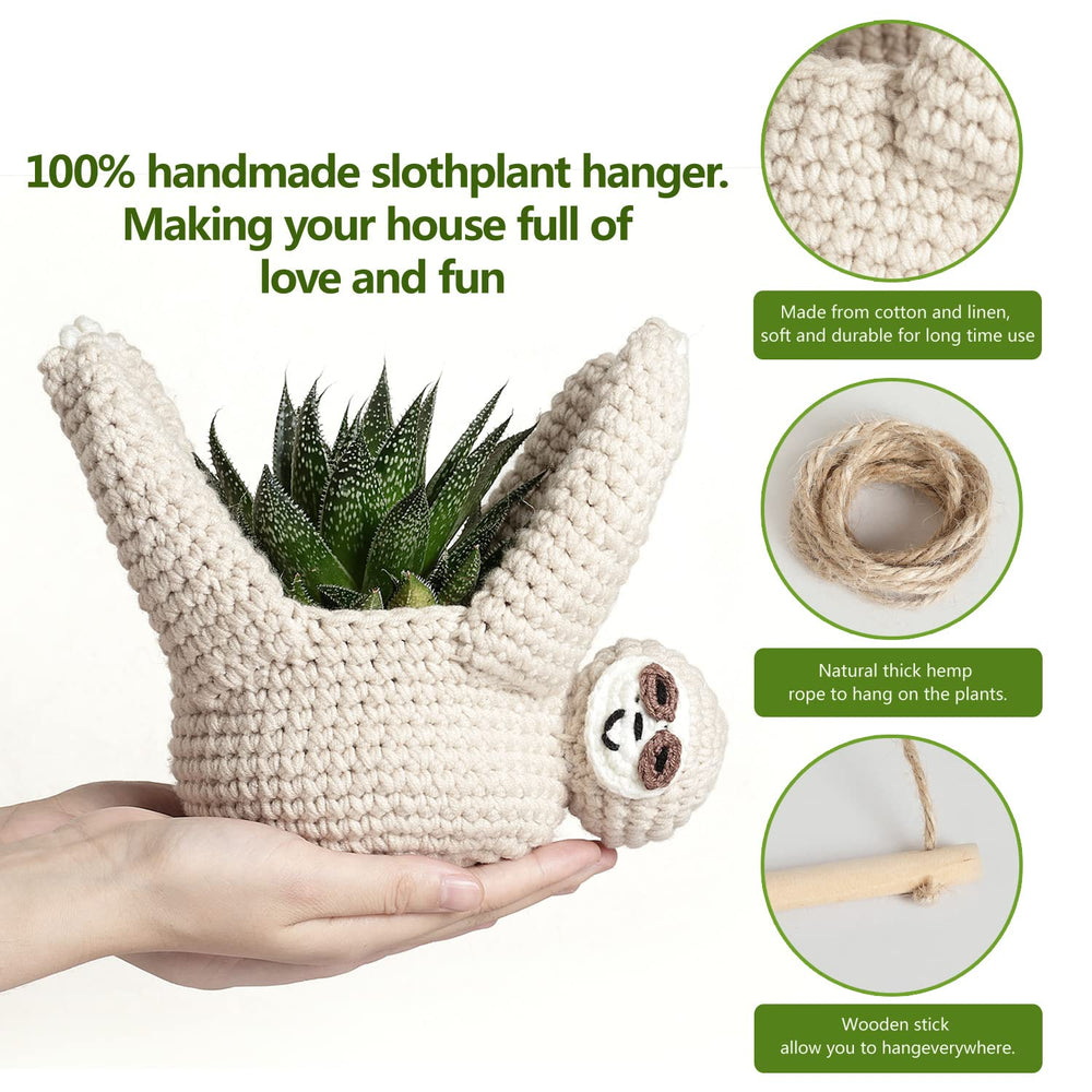 Evbopa hanger held by hand to show scale and ideal size for small pots up to 11 cm