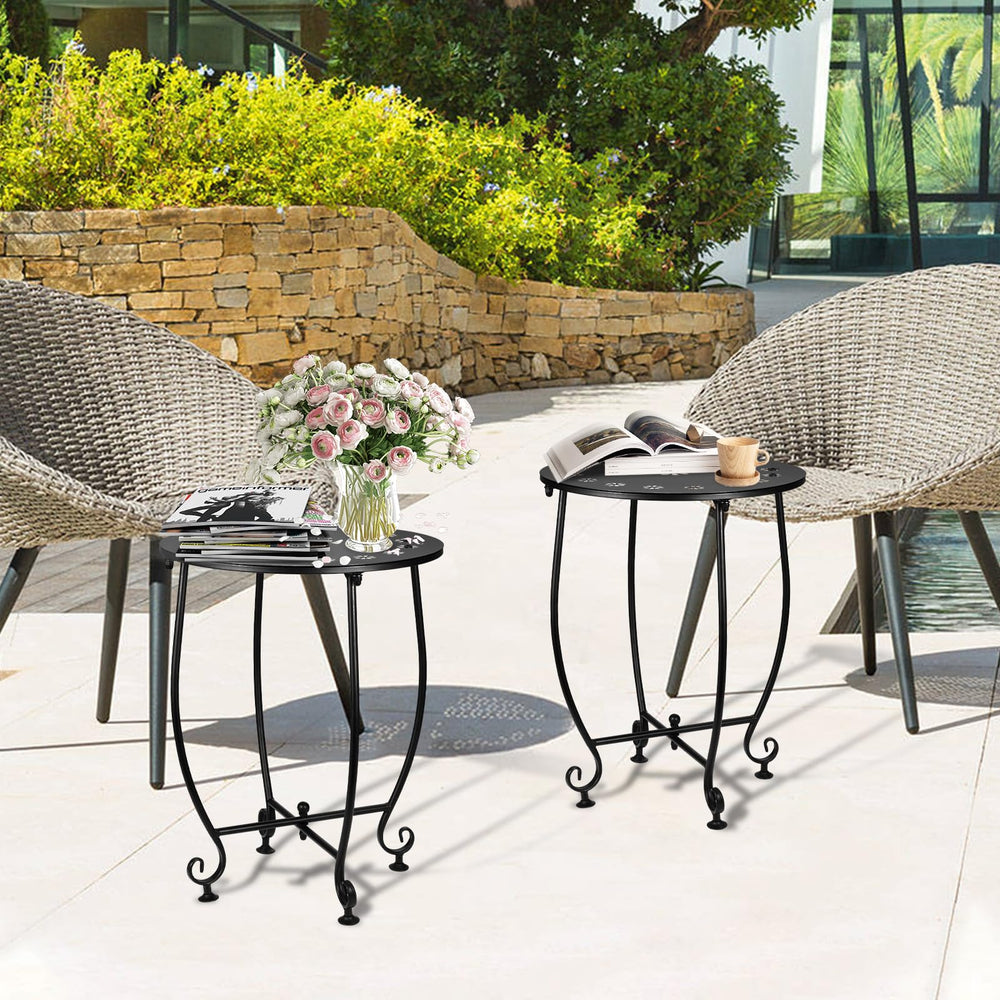 EVELOMO used as a plant stand in lifestyle setting adding decorative function