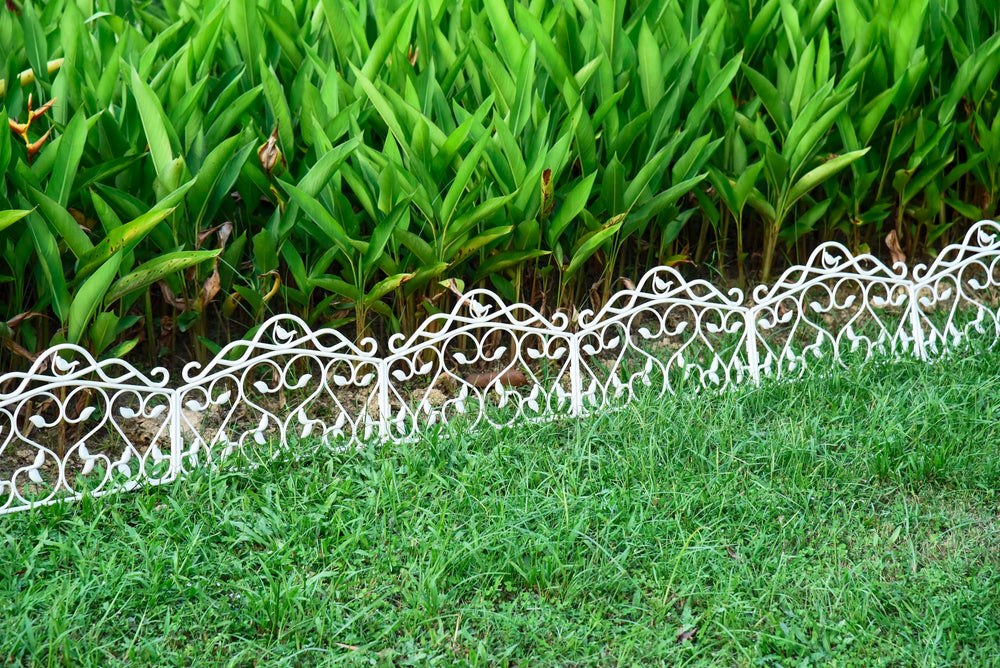 Evelyne garden border used on patio adding decorative finishing touch