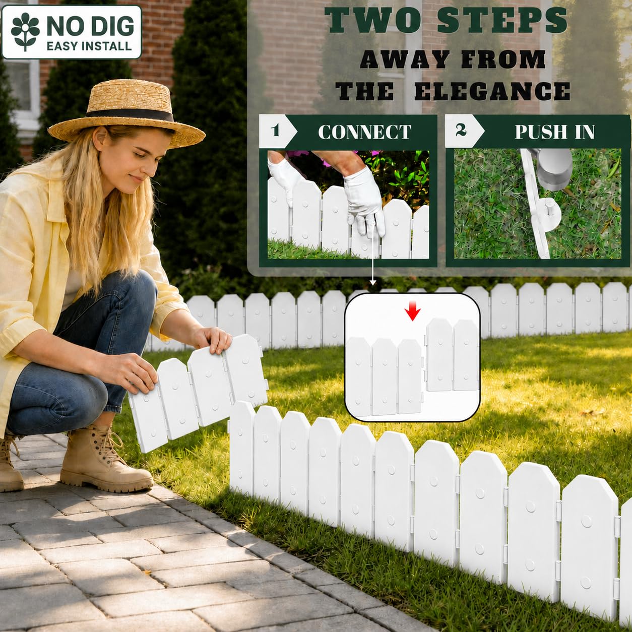Evelyne hand holding panel to show compact scale and easy handling