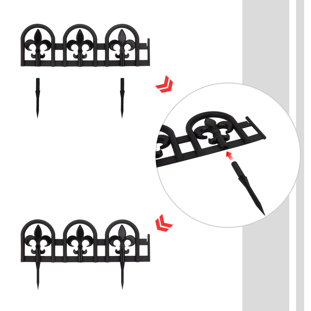 Evelyne spike depth illustration for hard soil showing secure installation