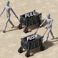 EVER ADVANCED detachable canopy attached side view providing sun protection and coverage benefit