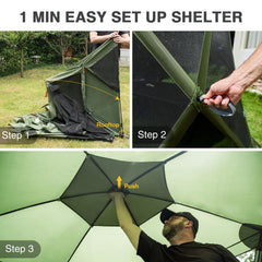 EVER ADVANCED close-up mesh detail displaying insect protection and airflow benefit