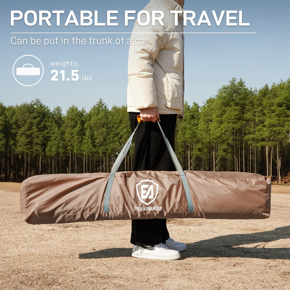 EVER ADVANCED compact folded packed size for trunk portability