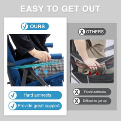 EVER ADVANCED cup holder and side pocket, keeps drinks and essentials handy