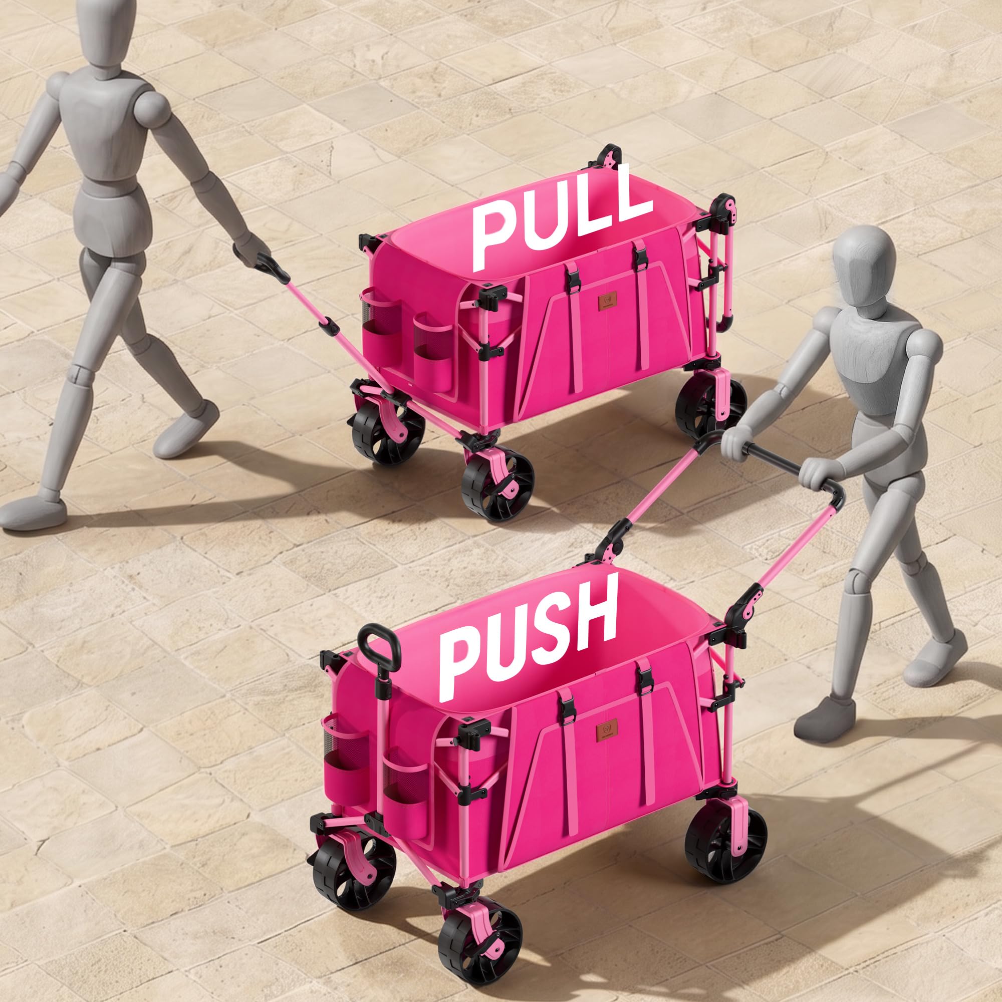 EVER ADVANCED folded compact for easy transport and space saving
