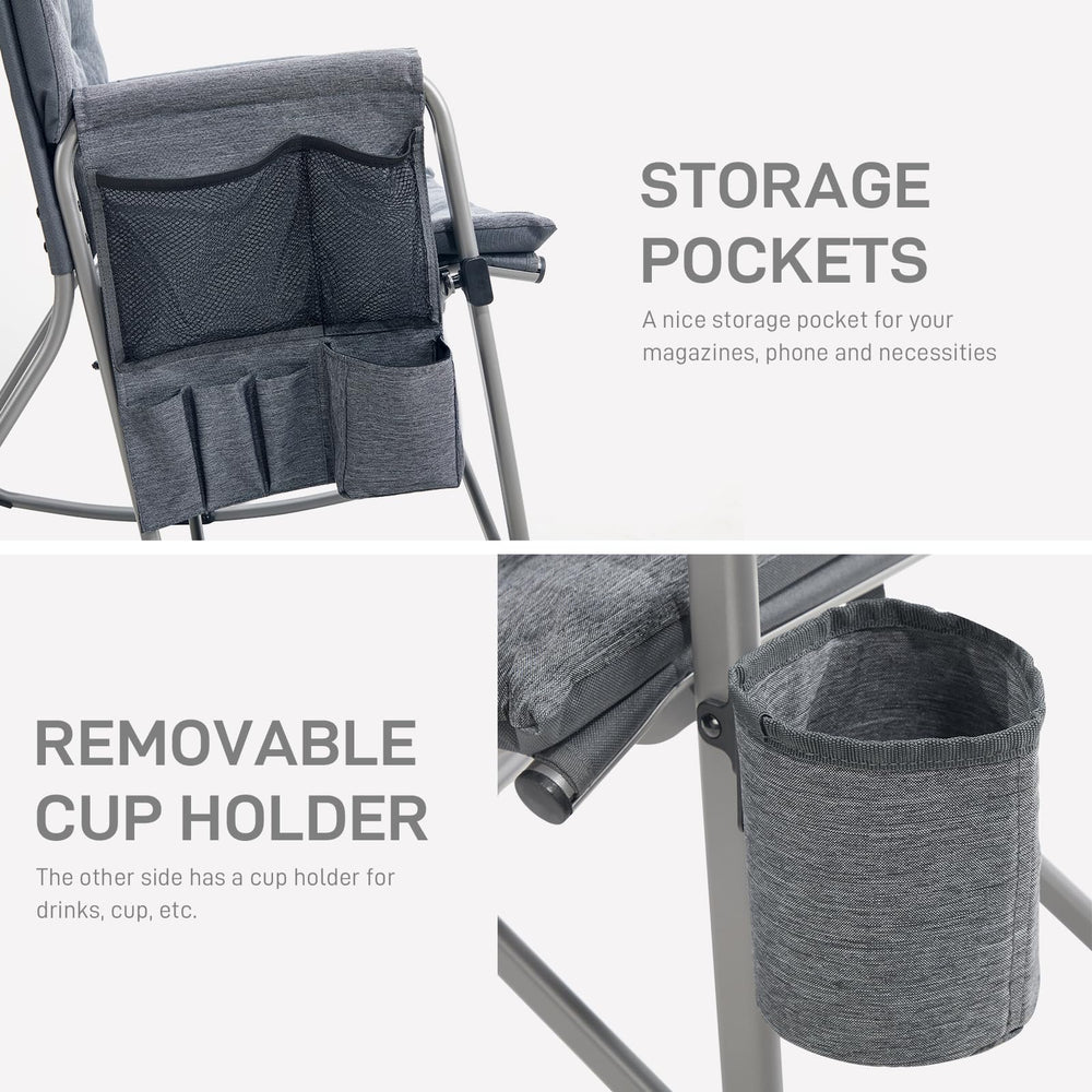 EVER ADVANCED folded in car trunk showing convenient travel and storage ability