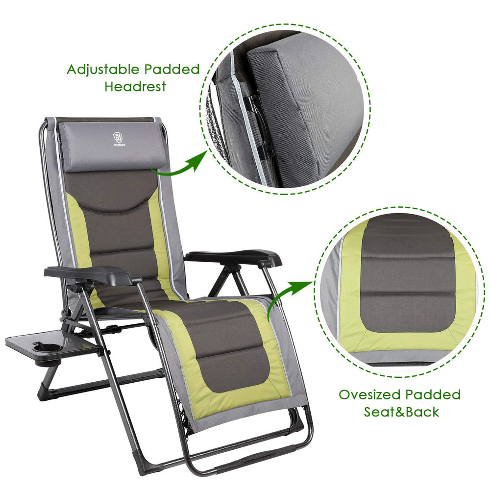 EVER ADVANCED locking hinge and frame detail showing secure position hold