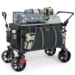 EVER ADVANCED front view open showing large cargo capacity and mobility