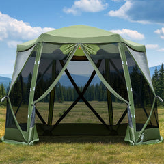 EVER ADVANCED front view of screen house showing full coverage and quick setup benefit