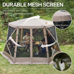 EVER ADVANCED interior with picnic table showing roomy seating