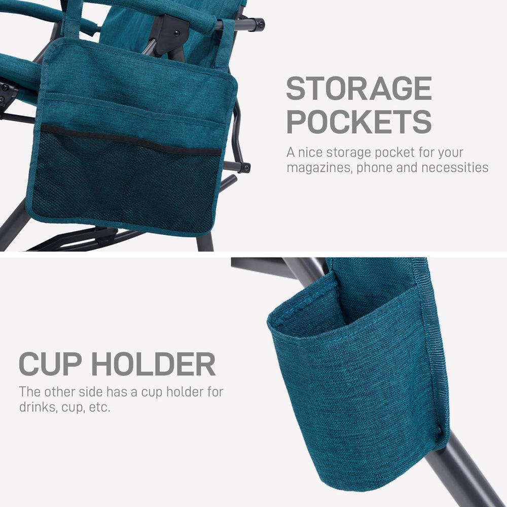 EVER ADVANCED chair beside person showing scale and roomy seating capacity