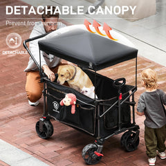 EVER ADVANCED adjustable handle being set to height for ergonomic control