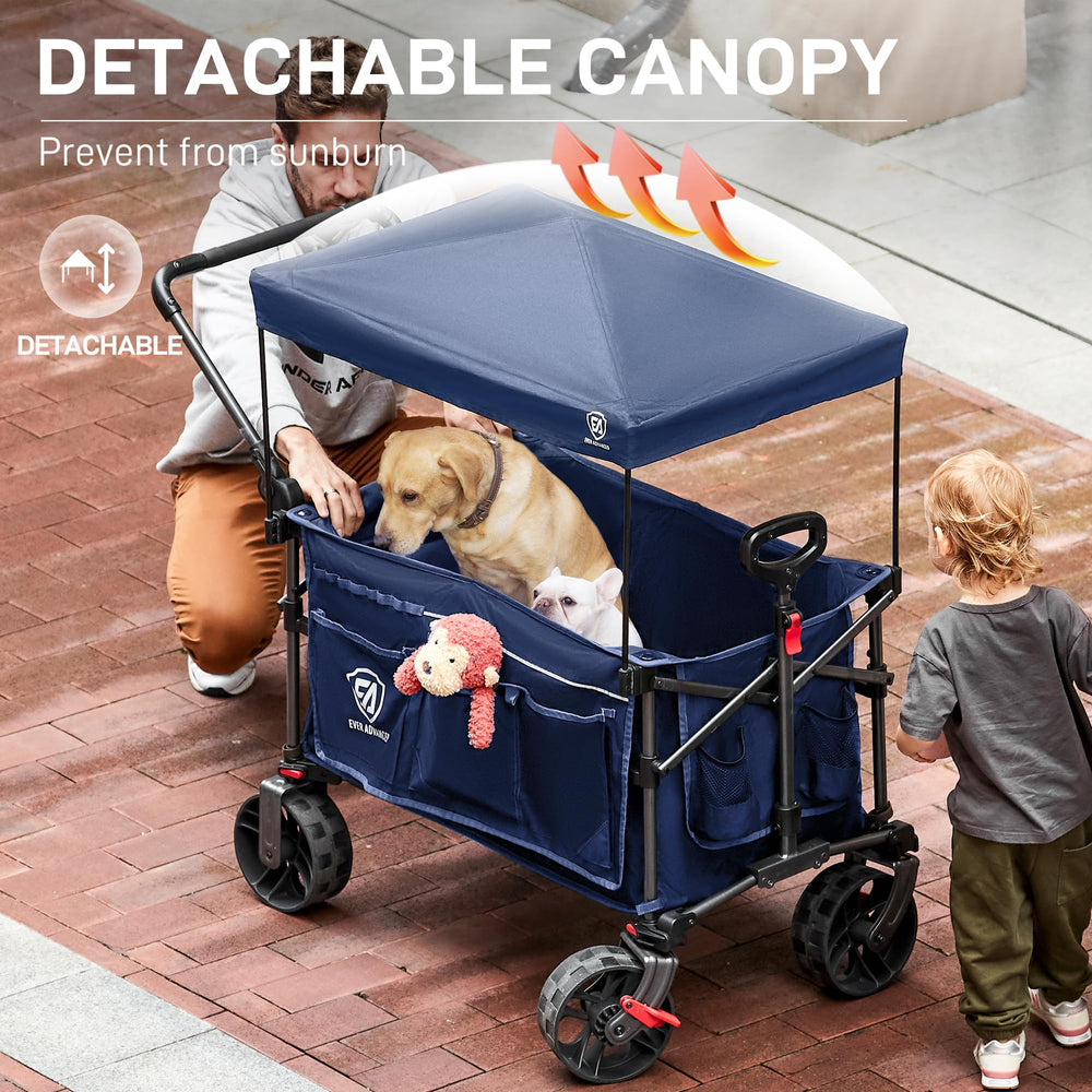 EVER ADVANCED close-up of all-terrain wheel showing durable tread for smooth rides