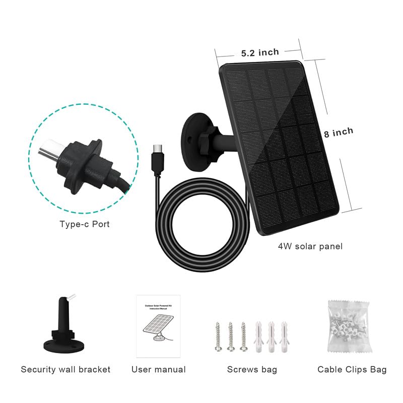 EverExceed four-pack unboxed showing all included panels and hardware for multi-camera setups benefit
