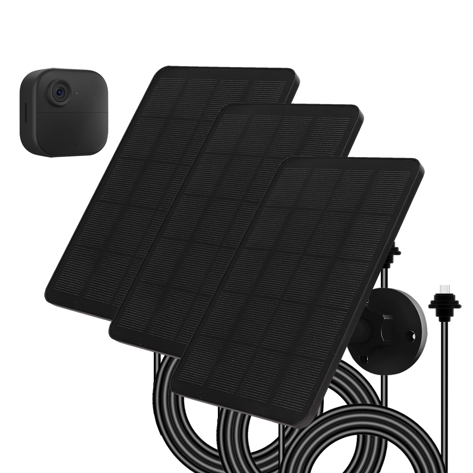 EverExceed front view of solar panel pack showing branding and compact size benefit