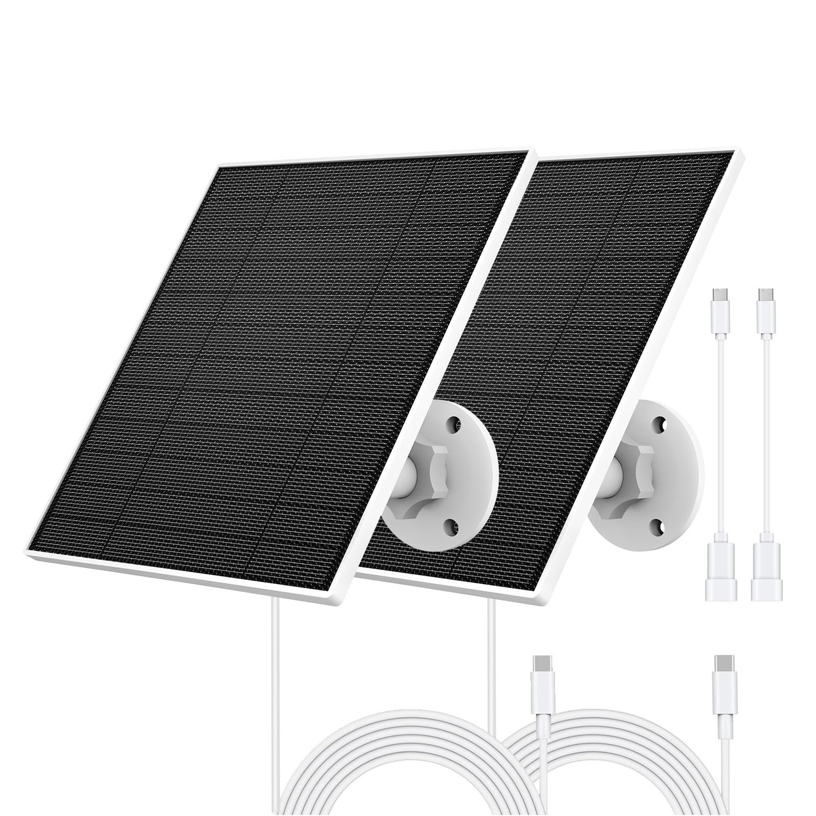 EverExceed front view of solar panel showing compact design and durable frame, ensures reliable charging