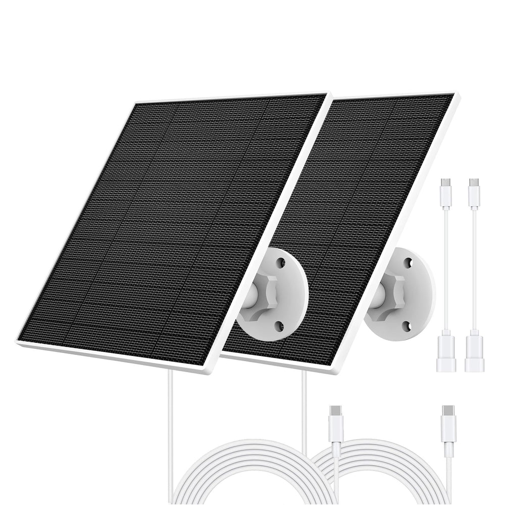 EverExceed front view of solar panel showing compact design and durable frame, ensures reliable charging