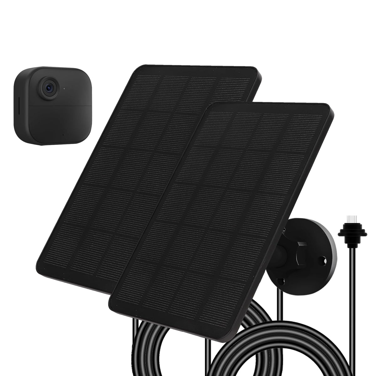 EverExceed solar panel front view showing sleek housing and brand