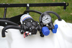 Everflo EF2200 quick-attach ports close-up for fast tool-free connections