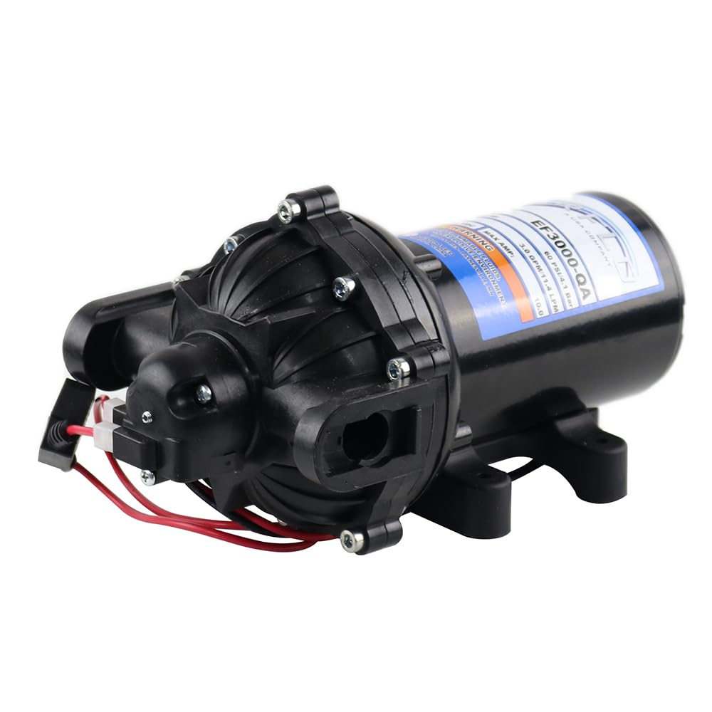 Everflo front view pump showing compact layout and durable housing benefit