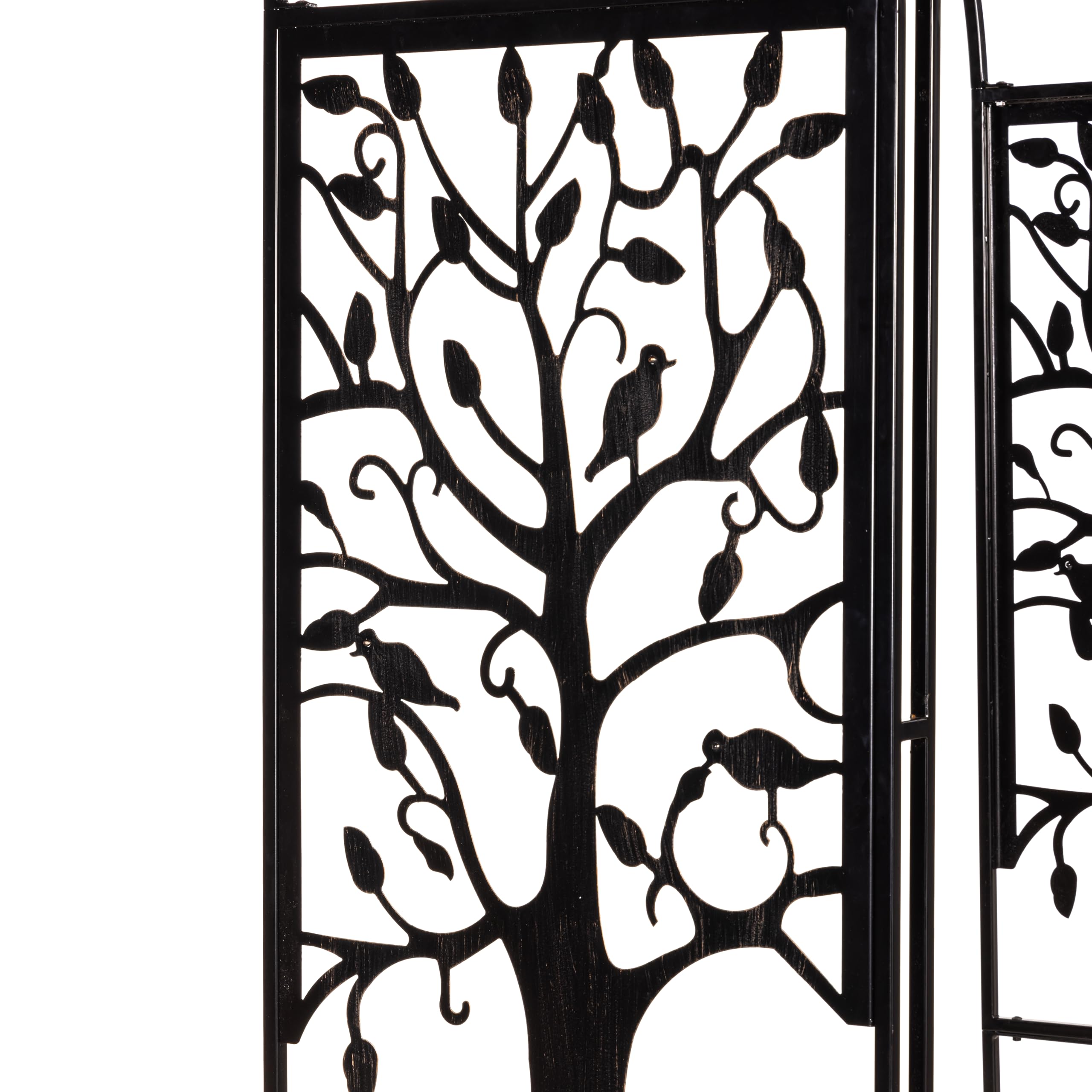 Evergreen Garden powder-coat finish detail demonstrates corrosion resistance and longevity